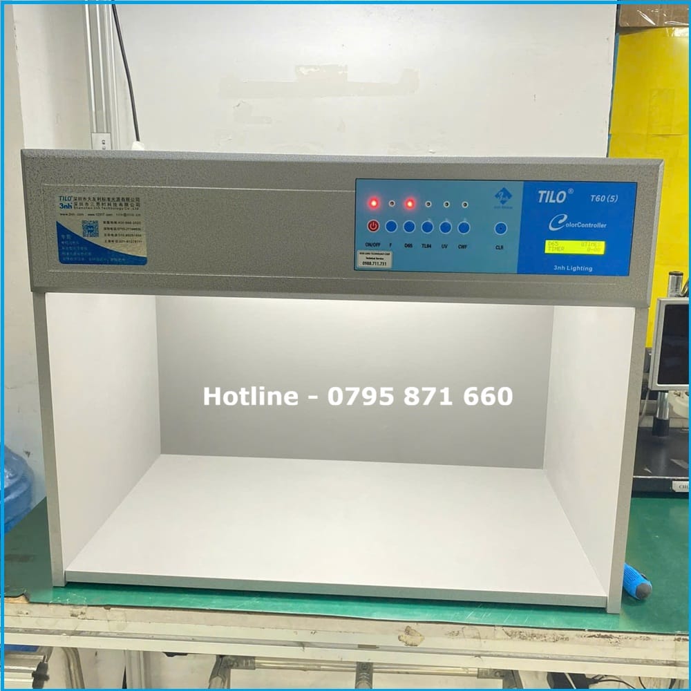 Tủ so màu T60(5) Tilo để trên bàn với nguồn sáng trắng D65