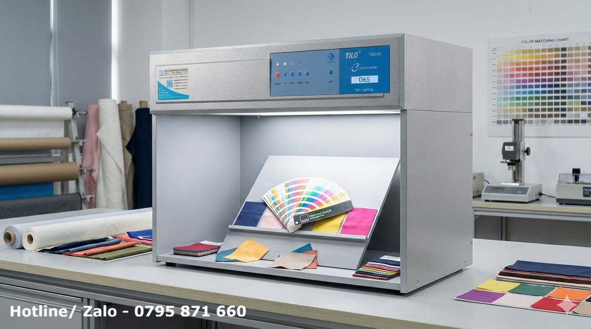 Tủ soi màu vải Tilo T60(4) chuyên dụng dệt nhuộm