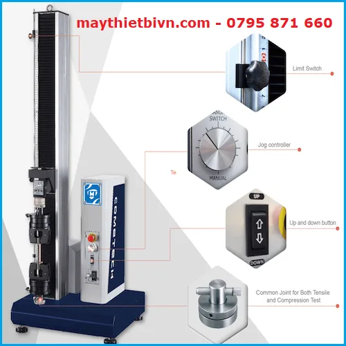 Máy đo lực kéo đứt QC-548M1 Cometech