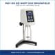 Máy đo độ nhớt DVE Brookfield – ảnh sản phẩm chính, thiết kế gọn nhẹ, hiển thị kỹ thuật số