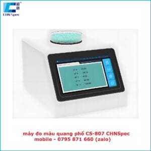 Máy so màu CHNSpec DS-807 đo màu chính xác cho bột và hạt nhựa