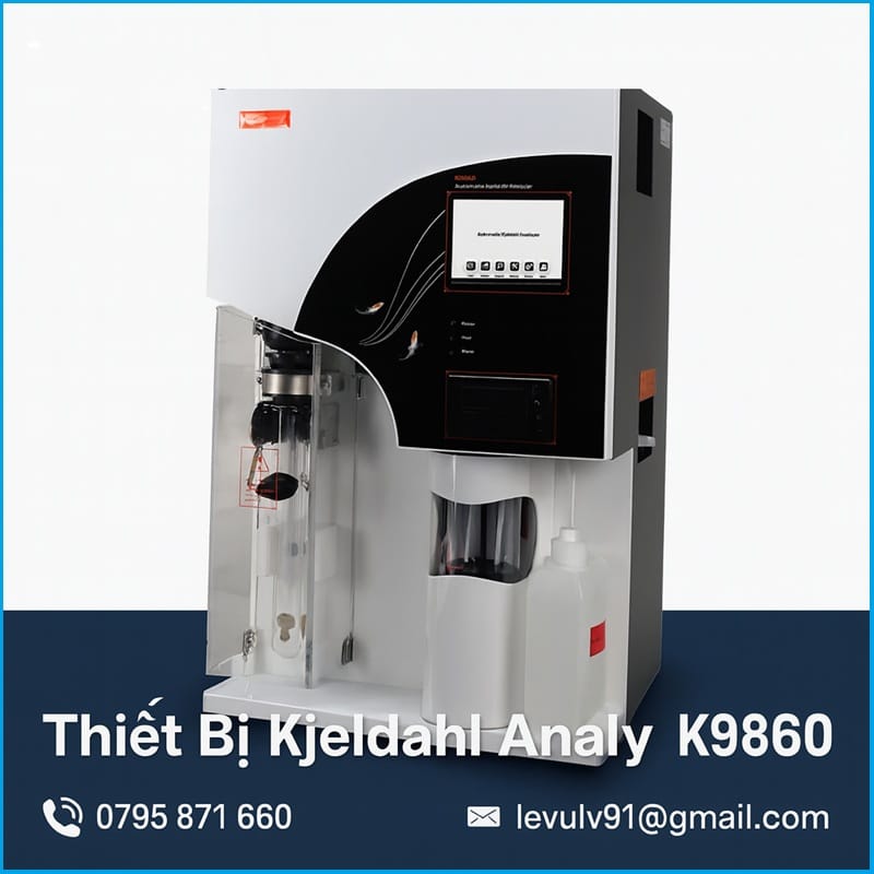 Thiết bị Kjeldahl Analyzer K9860 ảnh sản phẩm - máy phân tích nitơ cho phòng thí nghiệm