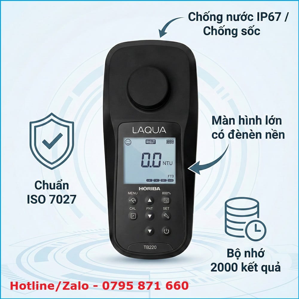 Infographic tính năng Horiba TB220