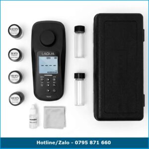 Trọn bộ vali và phụ kiện chuẩn đi kèm máy đo độ đục Horiba TB220