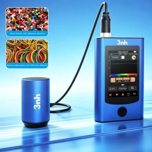 Máy quang phổ PS301 đo màu hạt nhựa nhỏ và dây thun viền hẹp