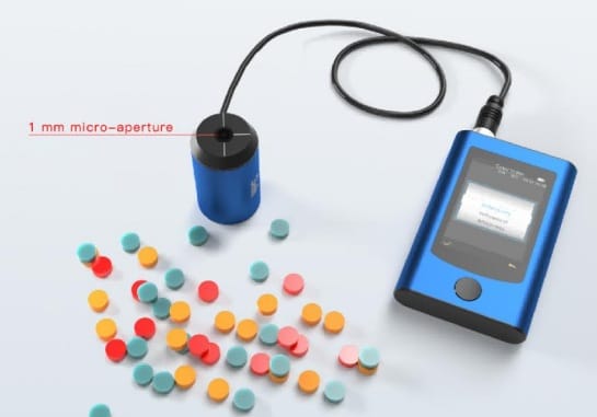Khẩu độ 1mm máy đo màu PS301