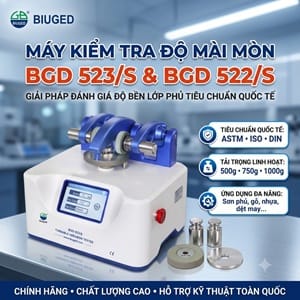 Máy kiểm tra độ mài mòn hãng Biuged