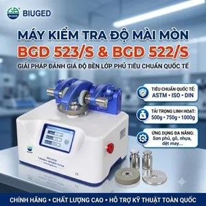 Máy kiểm tra độ mài mòn hãng Biuged