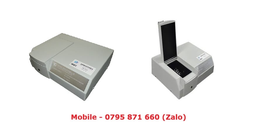 Máy đo màu chất lỏng CS-810 hãng CHNSpec thiết kế buồng chứa cuvette thông minh.